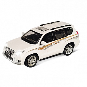 Машина на радиоуправлении, с аккумулятором Toyota Prado, 1:16, со светом (XQ, XQRC16-4sim)